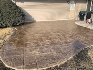 Stamped Concrete Project in Southington, CT