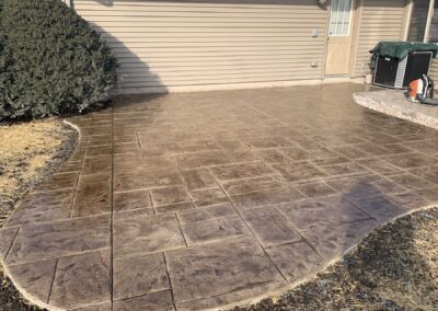 Stamped Concrete Project in Southington, CT