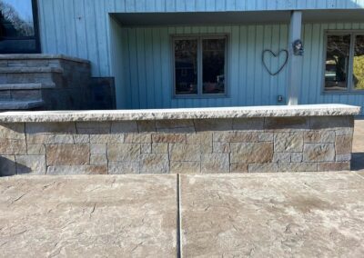 Stamped Concrete Patio, Steps & Walkway in Glastonbury, CT by Coastal Creations