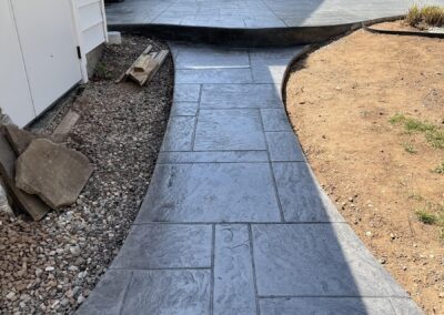 Stamped Concrete Patio & Walkway Project in Southington, CT