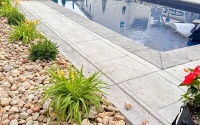 Stamped Concrete Pool Patio Builders in Guilford, CT